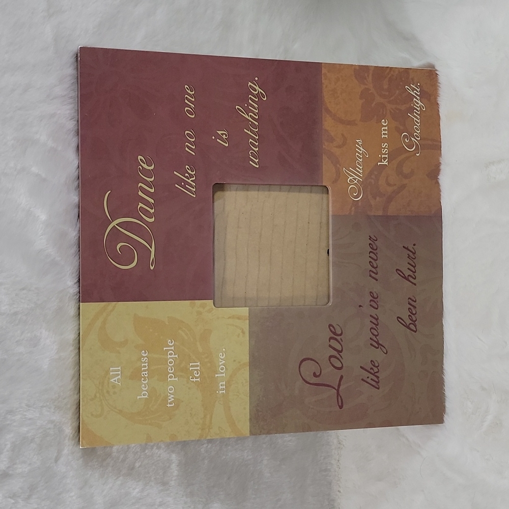 Love Dance Photo Frame  4½" x 4½"